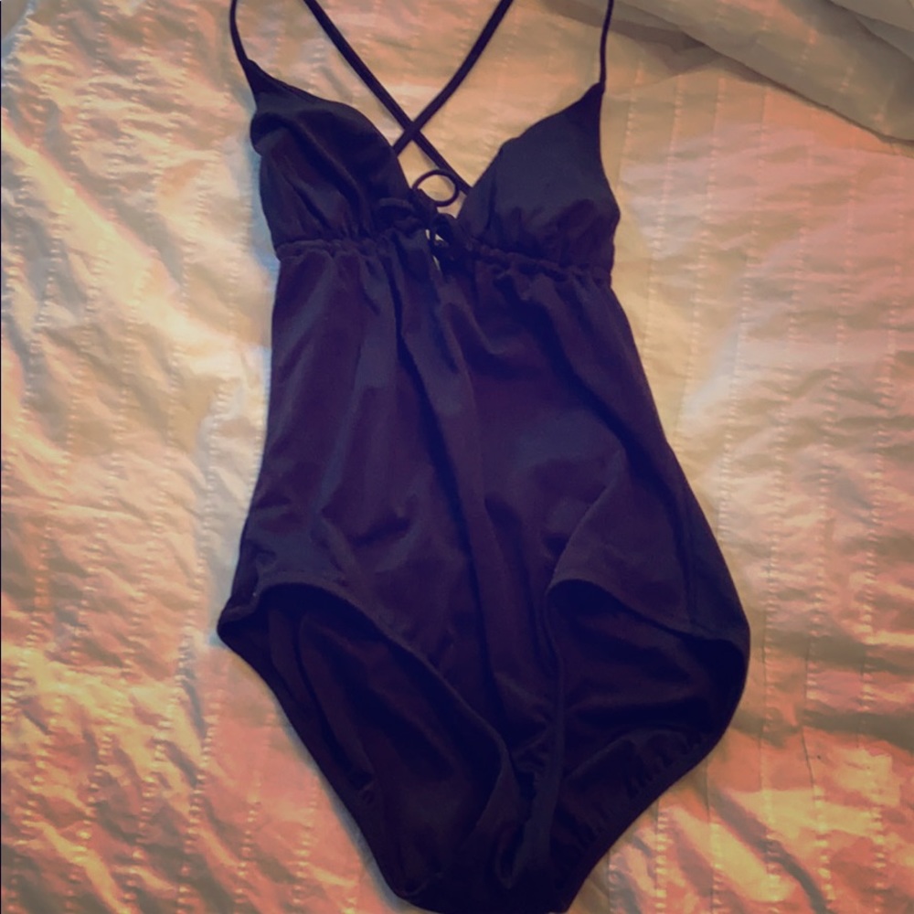 J Crew black one piece